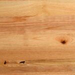 Table à manger marron clair bois de chêne massif ovale – Image 11