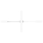 Table à manger marron clair bois de chêne massif ovale – Image 5