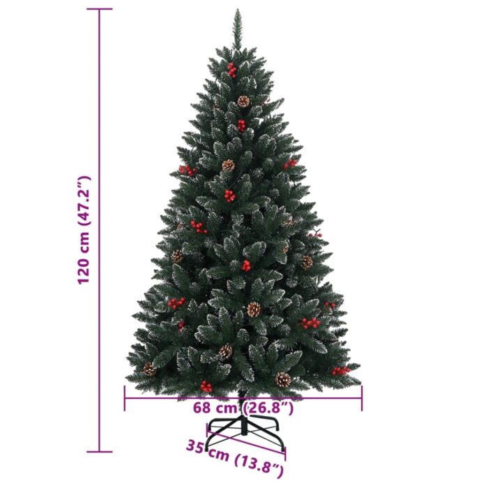 Sapin de Noël artificiel 150 LED 120 cm – Image 11