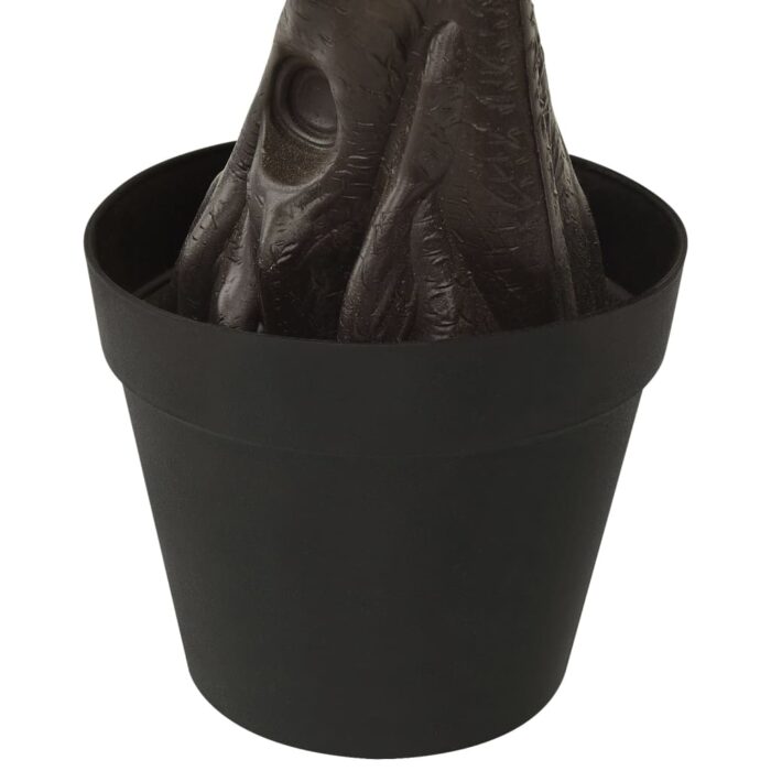 Bonsaï de pin artificiel avec pot 60 cm Vert – Image 5