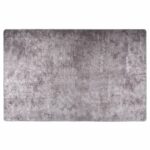 Tapis lavable antidérapant 80x150 cm Gris