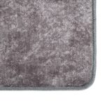 Tapis lavable antidérapant 80x150 cm Gris – Image 3