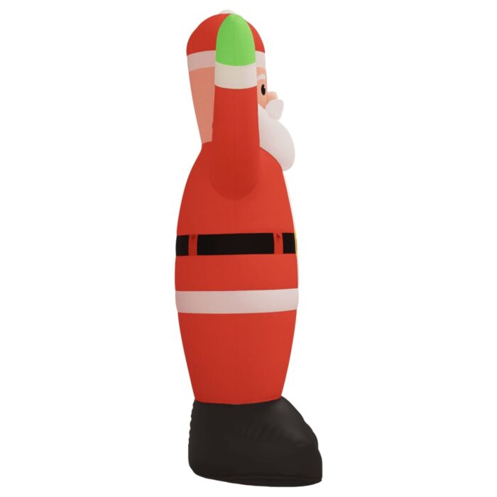 Père Noël gonflable avec LED 370 cm – Image 3