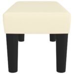 Banc Crème 70x30x30 cm Similicuir – Image 2