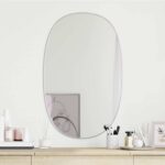 Miroir mural Argenté 80x50 cm