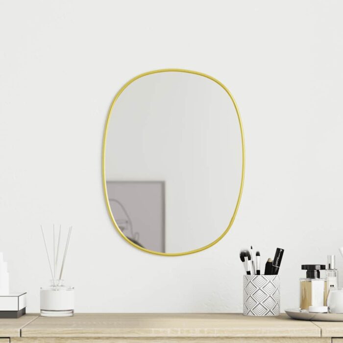Miroir mural Doré 40x30 cm – Image 1