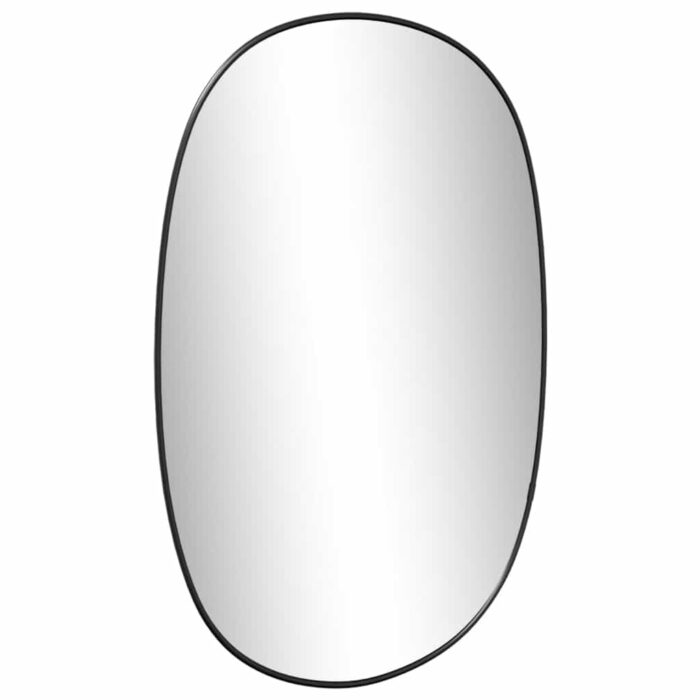Miroir mural Noir 50x35 cm – Image 2