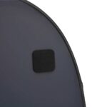 Miroir mural Noir 80x50 cm – Image 4