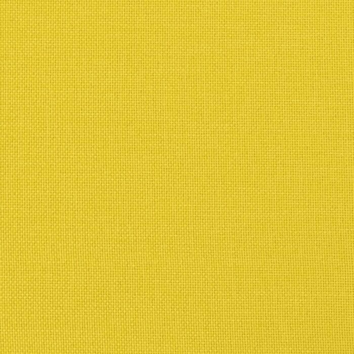 Fauteuil inclinable avec repose-pieds jaune clair tissu – Image 6