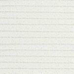 Panier de rangement et couvercle marron et blanc Ø37x50cm coton – Image 7