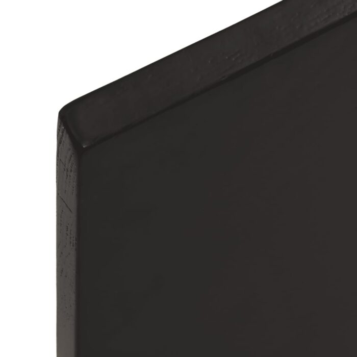 Étagère Murale Chêne Massif Bord Vif 100 cm – Image 4