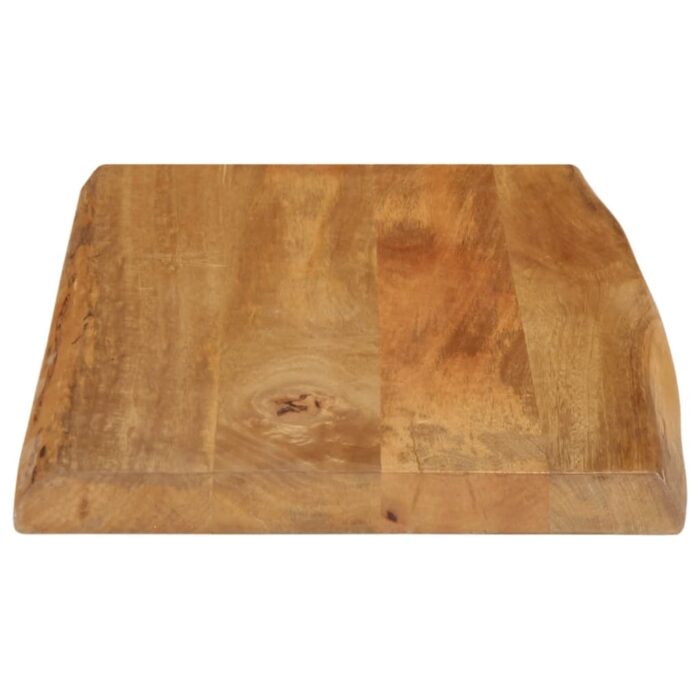 Dessus de table 70x40x3,8 cm bord vivant bois massif manguier – Image 3