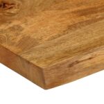 Dessus de table 70x40x3,8 cm bord vivant bois massif manguier – Image 5
