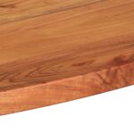 Dessus de table 100x50x3,8 cm ovale bois massif d'acacia – Image 6
