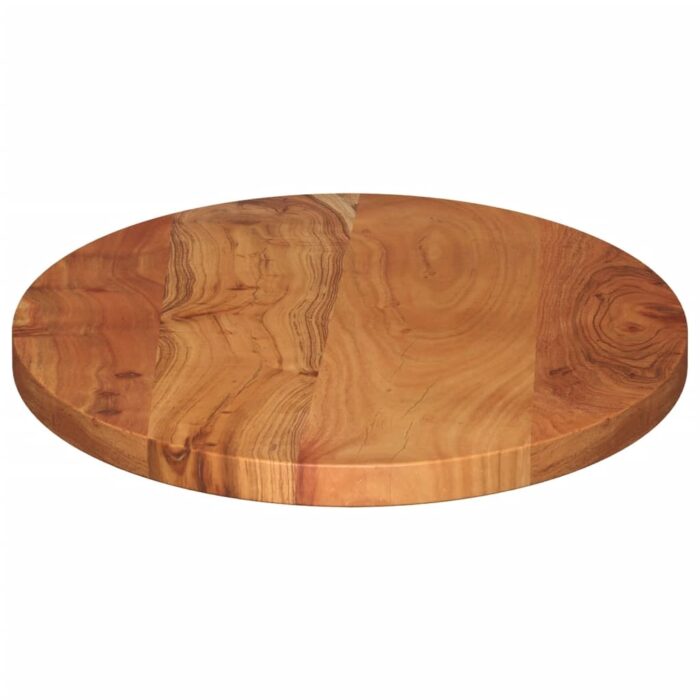Dessus de table 110x50x3,8 cm ovale bois massif d'acacia – Image 3