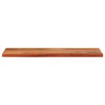 Dessus de table 70x20x2,5 cm rectangulaire bois massif d'acacia – Image 2