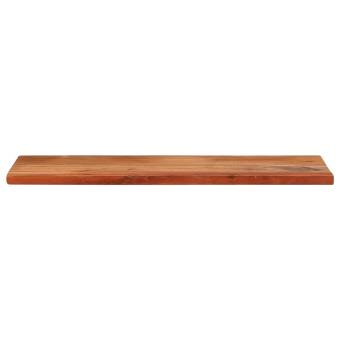Dessus de table 70x20x2,5 cm rectangulaire bois massif d'acacia – Image 2