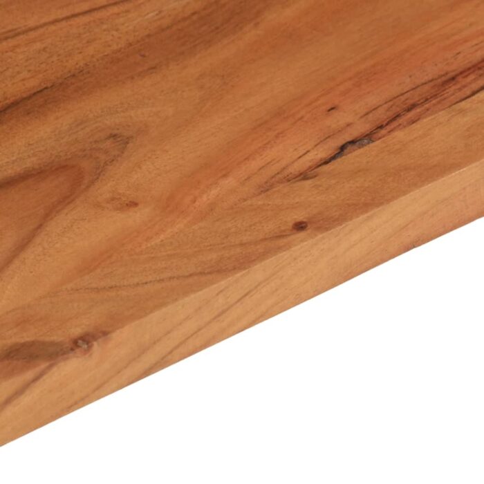 Dessus de table 70x20x2,5 cm rectangulaire bois massif d'acacia – Image 5