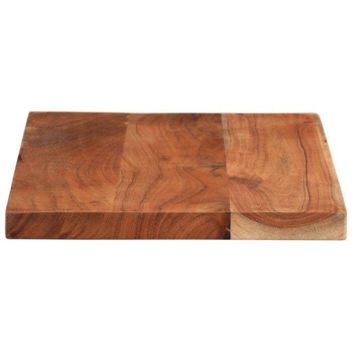 Dessus de table 60x30x2,5 cm rectangulaire bois massif d'acacia – Image 3