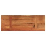 Dessus de table 80x30x2,5 cm rectangulaire bois massif d'acacia – Image 3