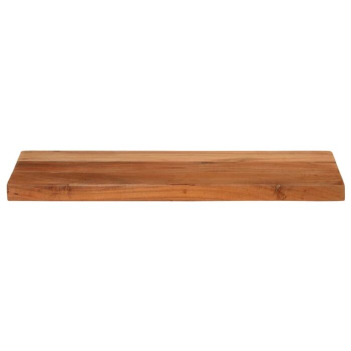 Dessus de table 50x30x3,8 cm rectangulaire bois massif d'acacia – Image 2