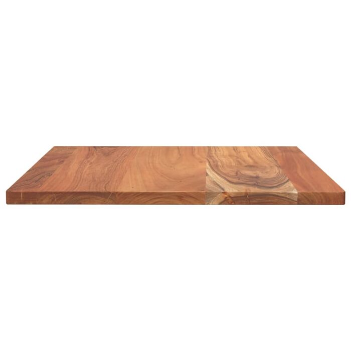 Dessus de table 40x40x3,8 cm carré bois massif d'acacia – Image 3
