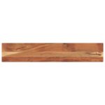 Dessus de table 180x40x3,8cm rectangulaire bois massif d'acacia