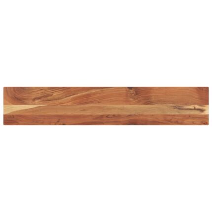 Dessus de table 180x40x3,8cm rectangulaire bois massif d'acacia