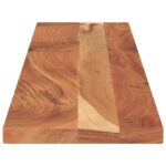 Dessus de table 180x40x3,8cm rectangulaire bois massif d'acacia – Image 3