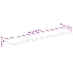 Dessus de table 180x40x3,8cm rectangulaire bois massif d'acacia – Image 8