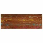 Dessus de table 140x60x3,8cm rectangulaire bois massif récupéré