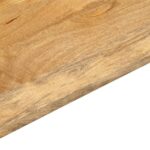 Dessus de table 40x40x3,8 cm carré bois massif manguier – Image 6