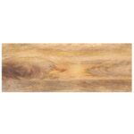 Dessus de table 80x40x3,8 cm rectangulaire bois massif manguier
