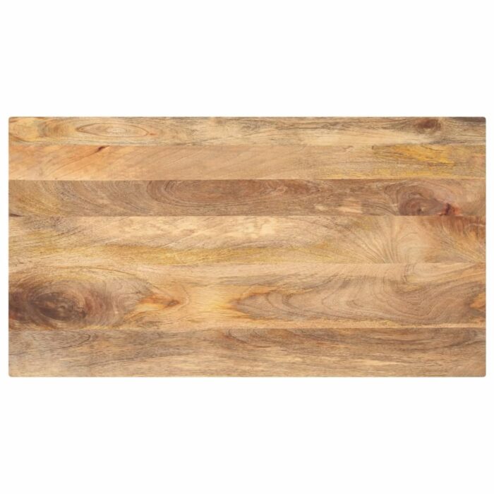 371527_1.jpg Dessus de table 110x50x3,8cm rectangulaire bois massif manguier – Image 1