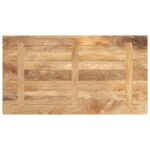 Dessus de table 110x50x3,8cm rectangulaire bois massif manguier – Image 4
