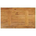 Dessus de table 60x30x2,5 cm rectangulaire bois massif manguier – Image 4
