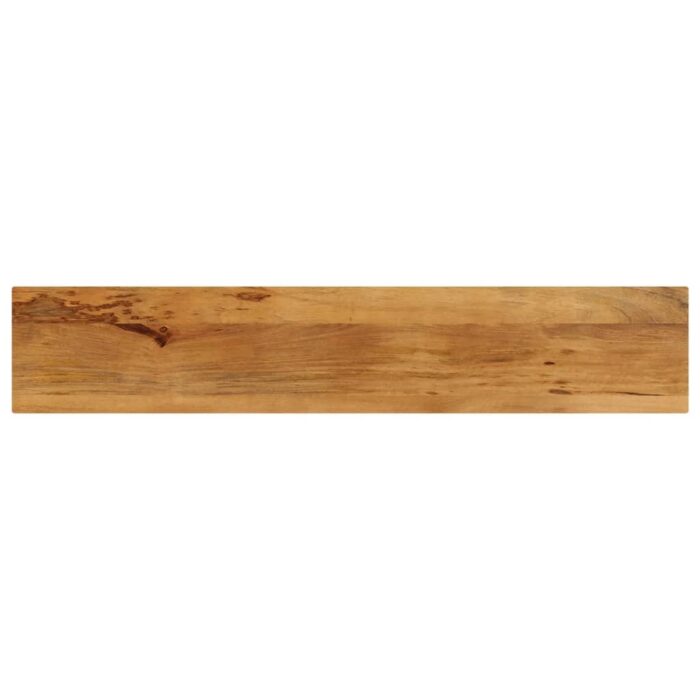 371583_1.jpg Dessus de table 140x40x2,5cm rectangulaire bois massif manguier – Image 1