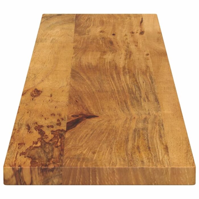 Dessus de table 140x40x2,5cm rectangulaire bois massif manguier – Image 3