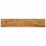 Dessus de table 140x40x2,5cm rectangulaire bois massif manguier – Image 4