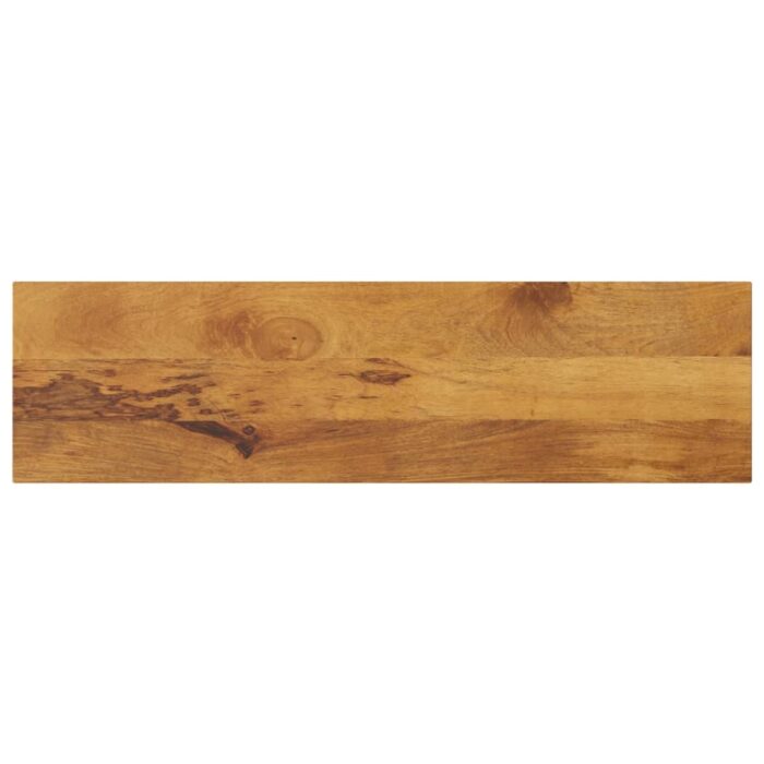 371633_1.jpg Dessus de table 100x30x3,8cm rectangulaire bois massif manguier – Image 1