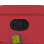 Fauteuil de massage inclinable rouge similicuir – Image 8