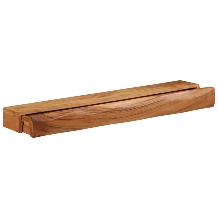 Étagères murales 2 pcs 80x17x8 cm bois massif d'acacia – Image 4