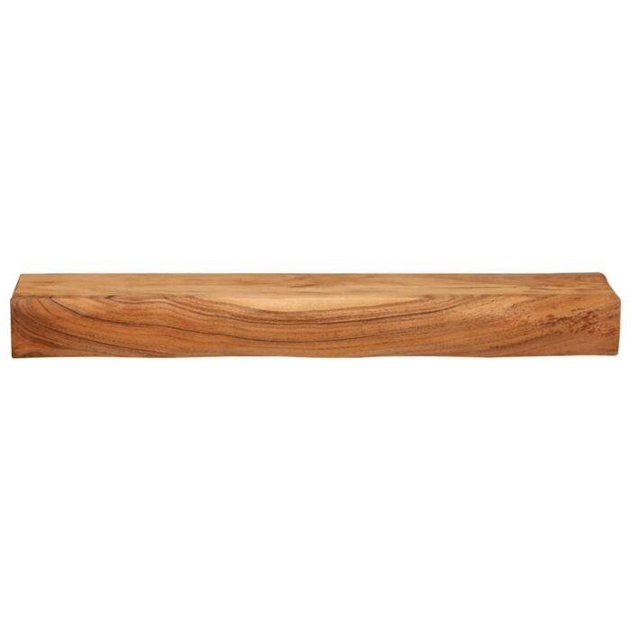 Étagères murales 2 pcs 80x17x8 cm bois massif d'acacia – Image 5