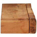 Étagères murales 2 pcs 80x17x8 cm bois massif d'acacia – Image 6
