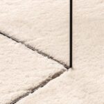 Tapis HUARTE à poils courts doux et lavable beige 240x240 cm – Image 6