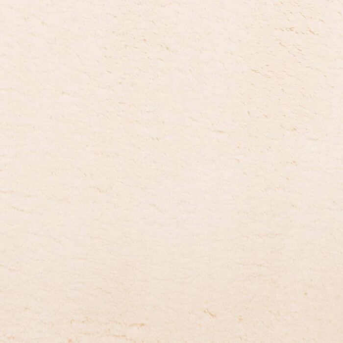 Tapis HUARTE à poils courts doux et lavable beige 240x240 cm – Image 7