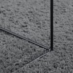Tapis OVIEDO à poils courts anthracite 200x200 cm – Image 6