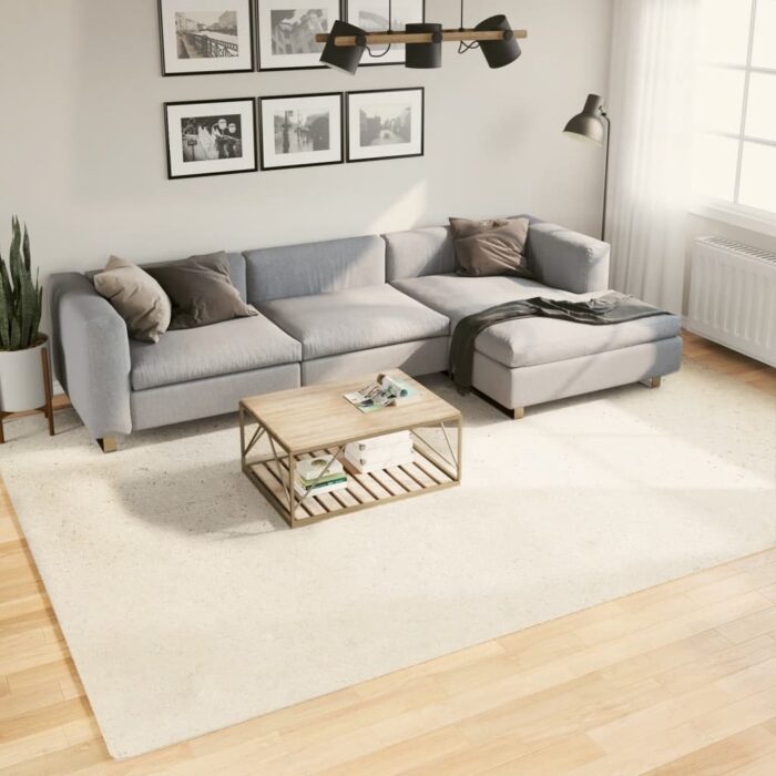 Tapis OVIEDO à poils courts beige 240x340 cm – Image 1