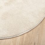 Tapis OVIEDO à poils courts beige Ø 160 cm – Image 2