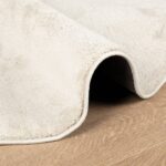 Tapis OVIEDO à poils courts beige Ø 160 cm – Image 4
